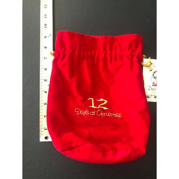 Two's Company 12 Days Of Christmas Mini Needlepoint Ornament Replacement Bag - Picture 2 of 3